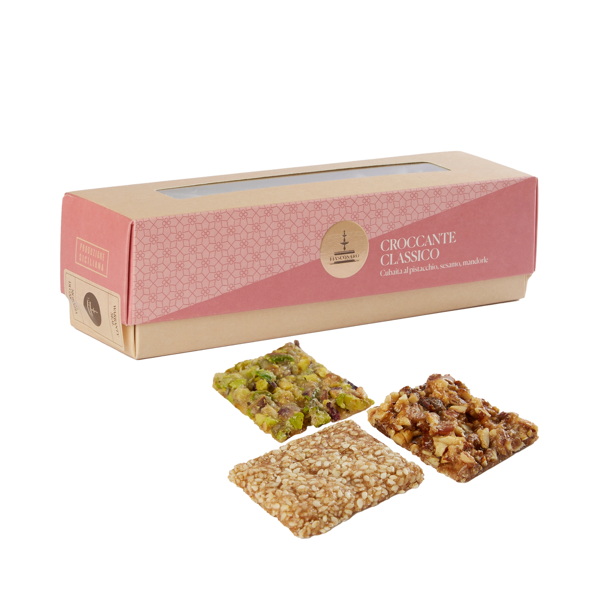 Fiasconaro Croccante Siciliano Krokantmischung, Box, 180 g