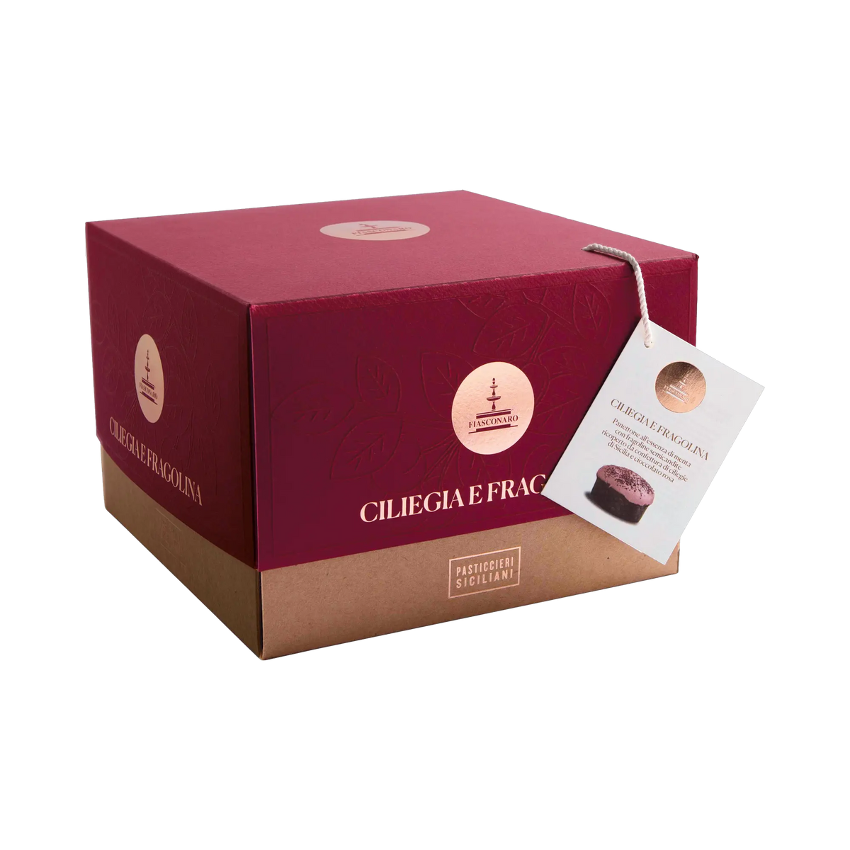 Fiasconaro Panettone Ciliegia E Fragolina 1000 g