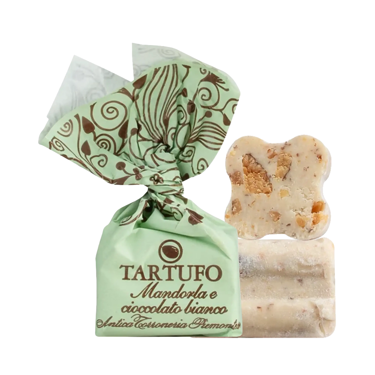 Antica Tartufi dolci Mandorla e Cioccolato Bianco