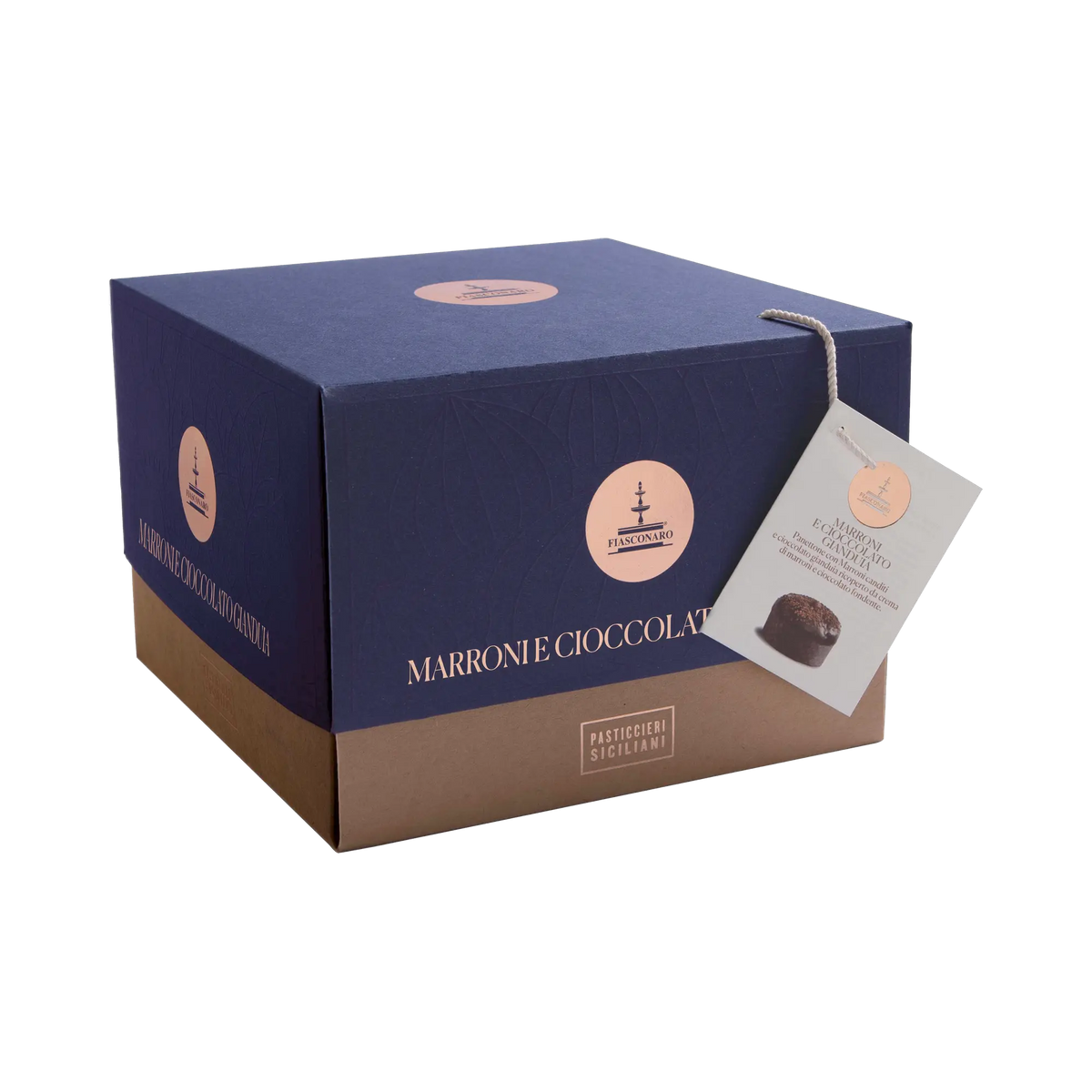 Fiasconaro Panettone Marrone E Cioccolato Gianduja 1000 g