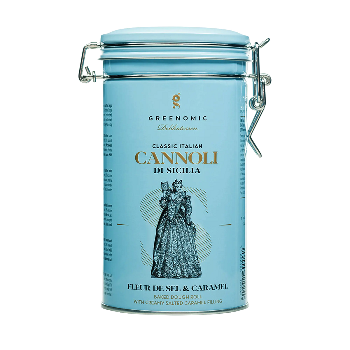 Greenomic Cannoli di Sicilia Fleur de Sel & Caramel