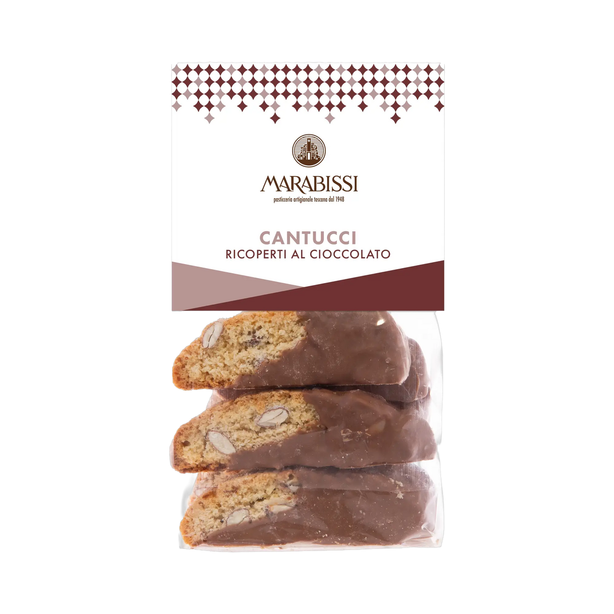 Marabissi Cantucci ricoperti al cioccolato