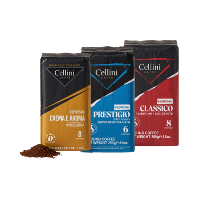 Espresso Probierset gemahlen