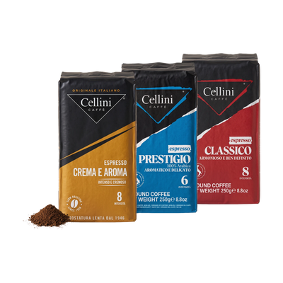 Espresso Probierset gemahlen