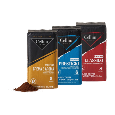 Espresso Probierset gemahlen