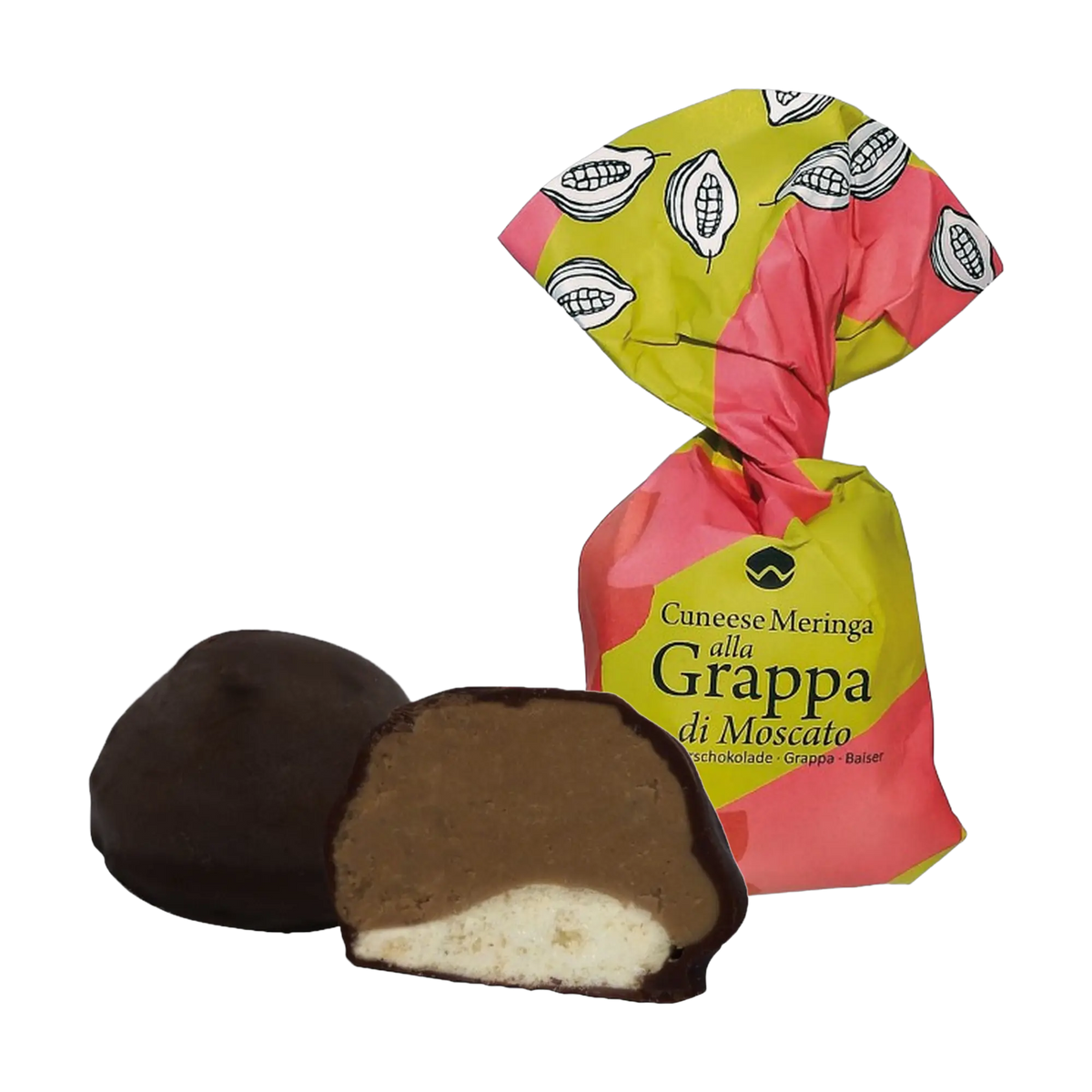 Tutto Cioccolato Cuneesi con Meringa alla Grappa