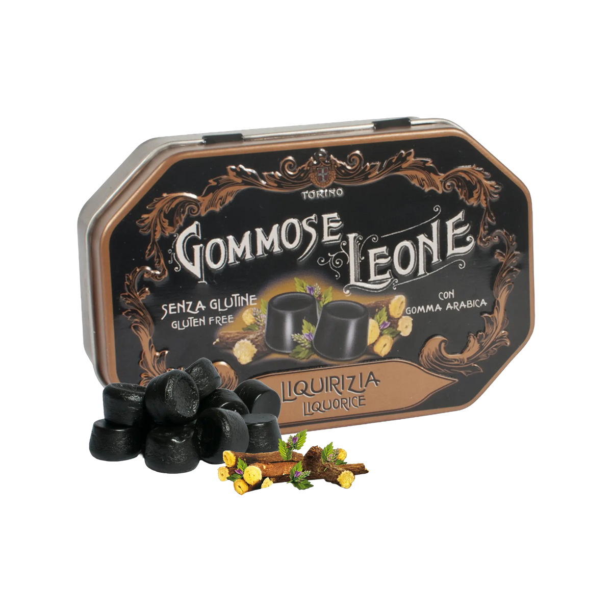 Leone Gummose Liquirizia all'arancia