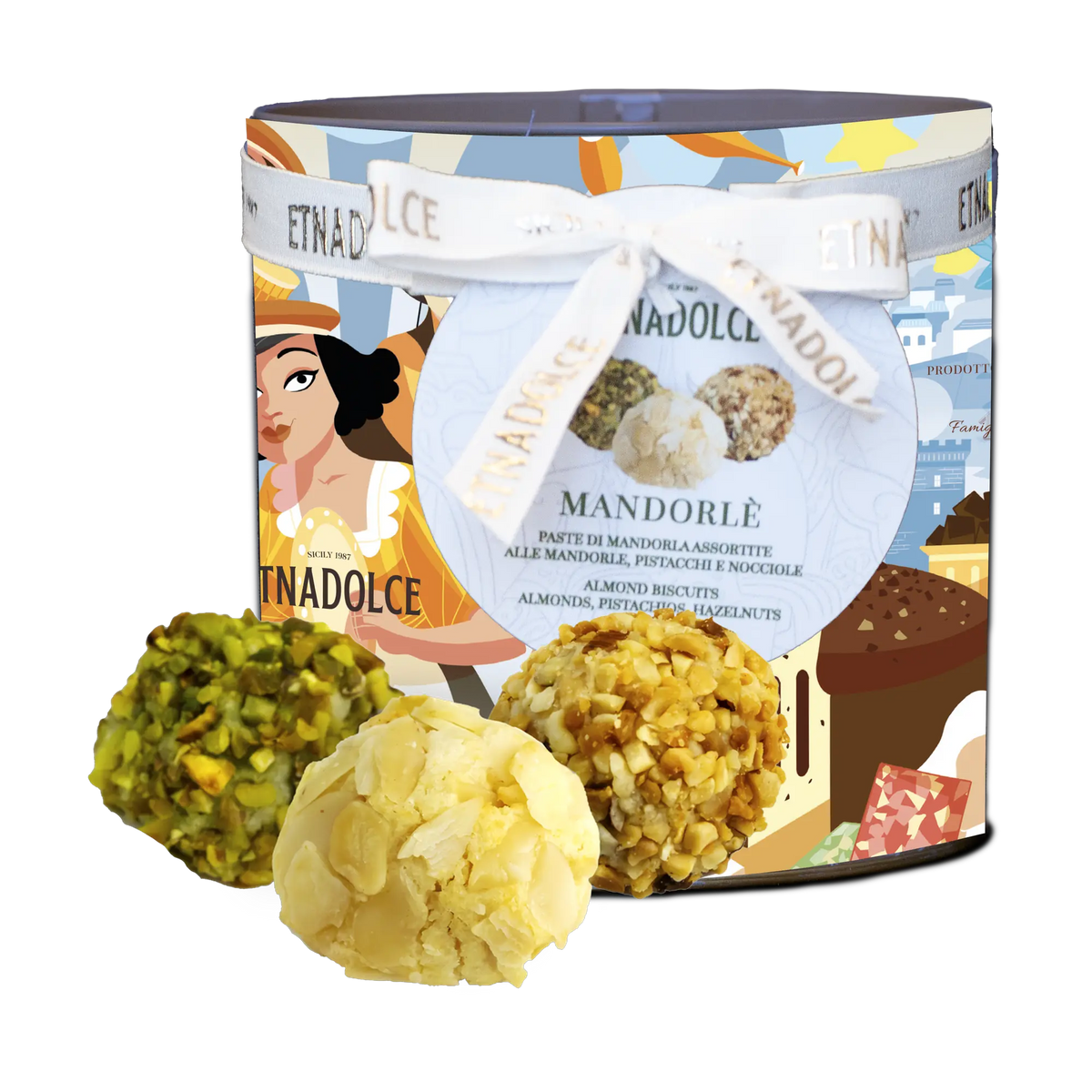 Etna Dolce Mandorlè – Gebäck mit Dose