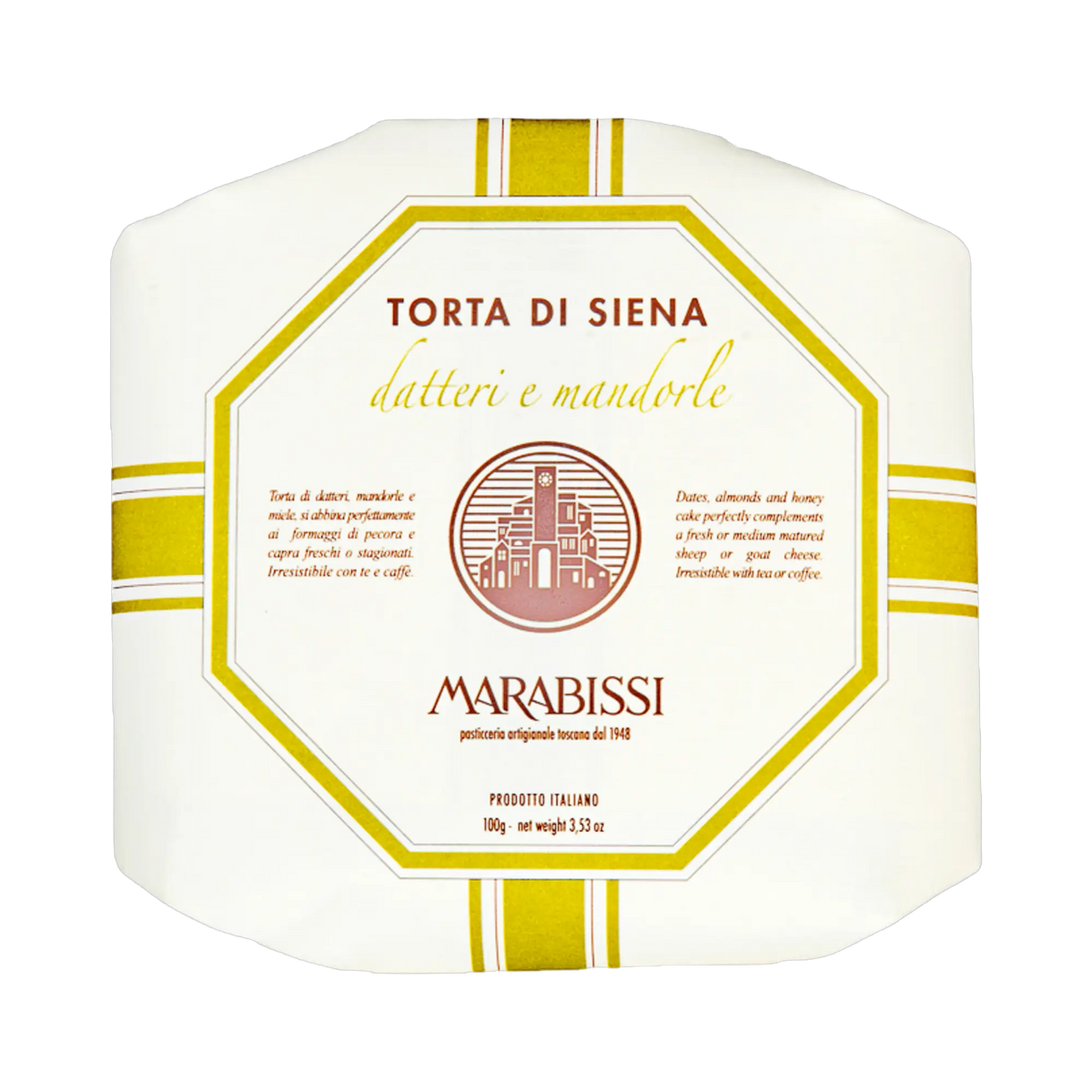 Marabissi Torta di Siena Datteri e Mandorle