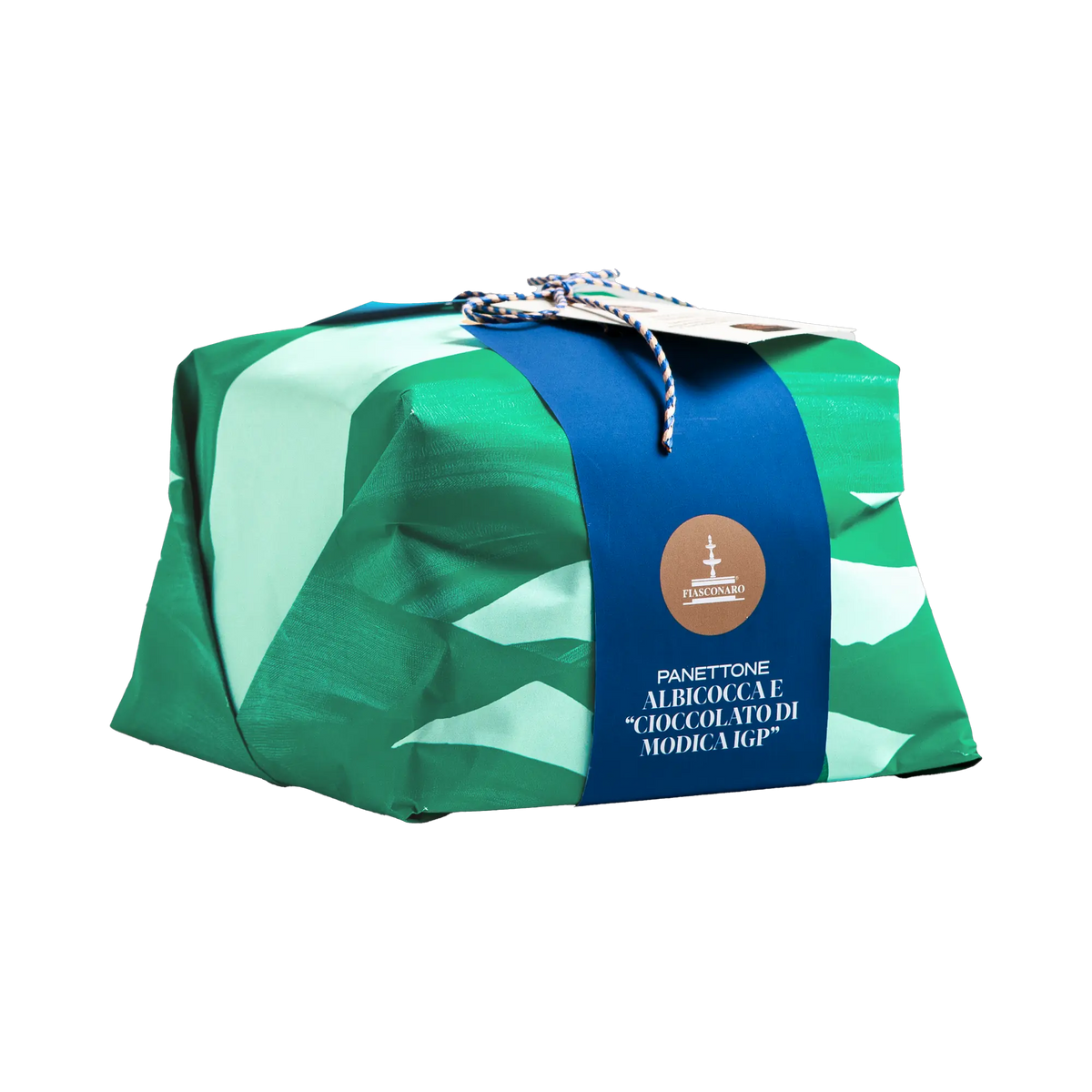 Fiasconaro Panettone Albicocca e Cioccolato di Modica 1kg - Verpackung