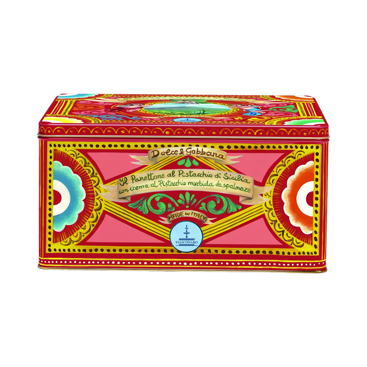 Fiasconaro Panettone Al Pistacchio Di Sicilia Rosso Dolce & Gabbana – Produktansicht 4
