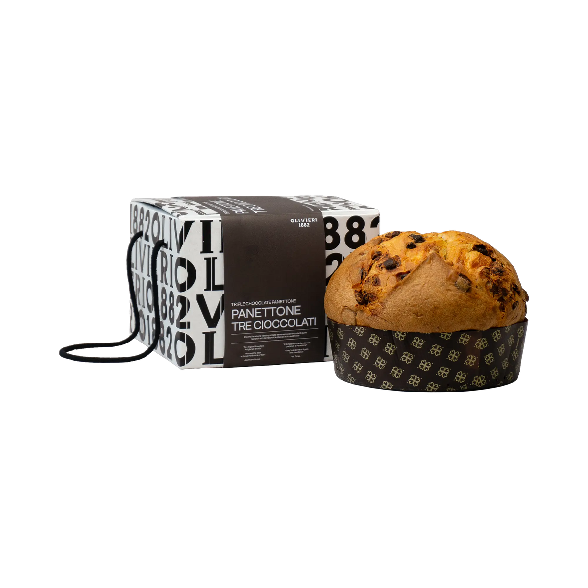 Olivieri 1882 Panettone Tre Cioccolati