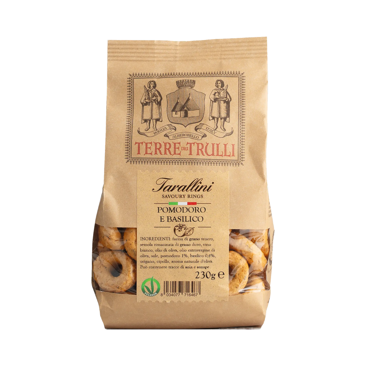 Terre Dei Trulli Taralli Pomodoro e Basilico