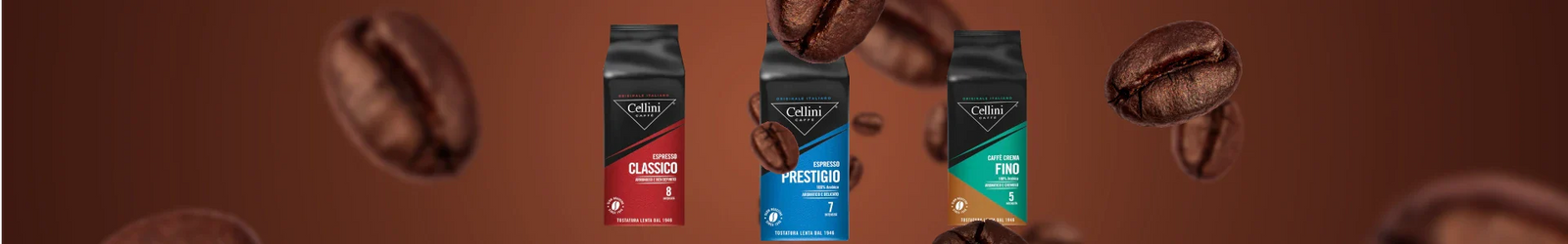 Kaffeebohnen Probiersets von Cellini Caffè