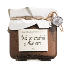 Cascina San Giovanni Schwarze Olivencreme