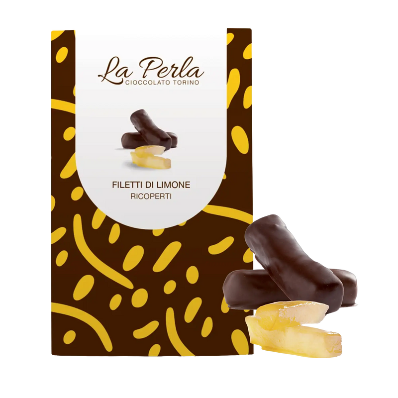 La Perla Filetti di Limone Ricoperti 110g