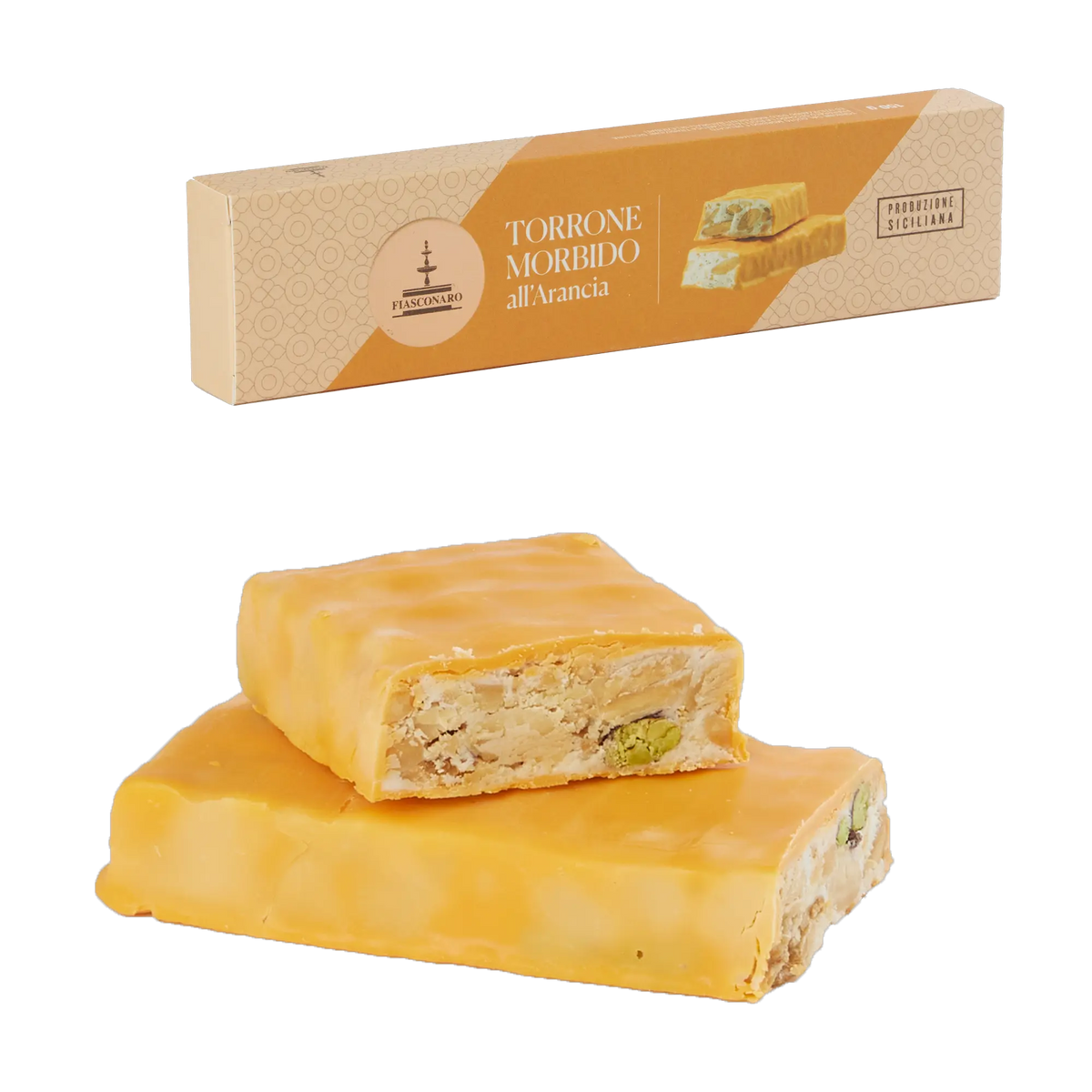 Fiasconaro Torrone Siciliano All Arancia 150g