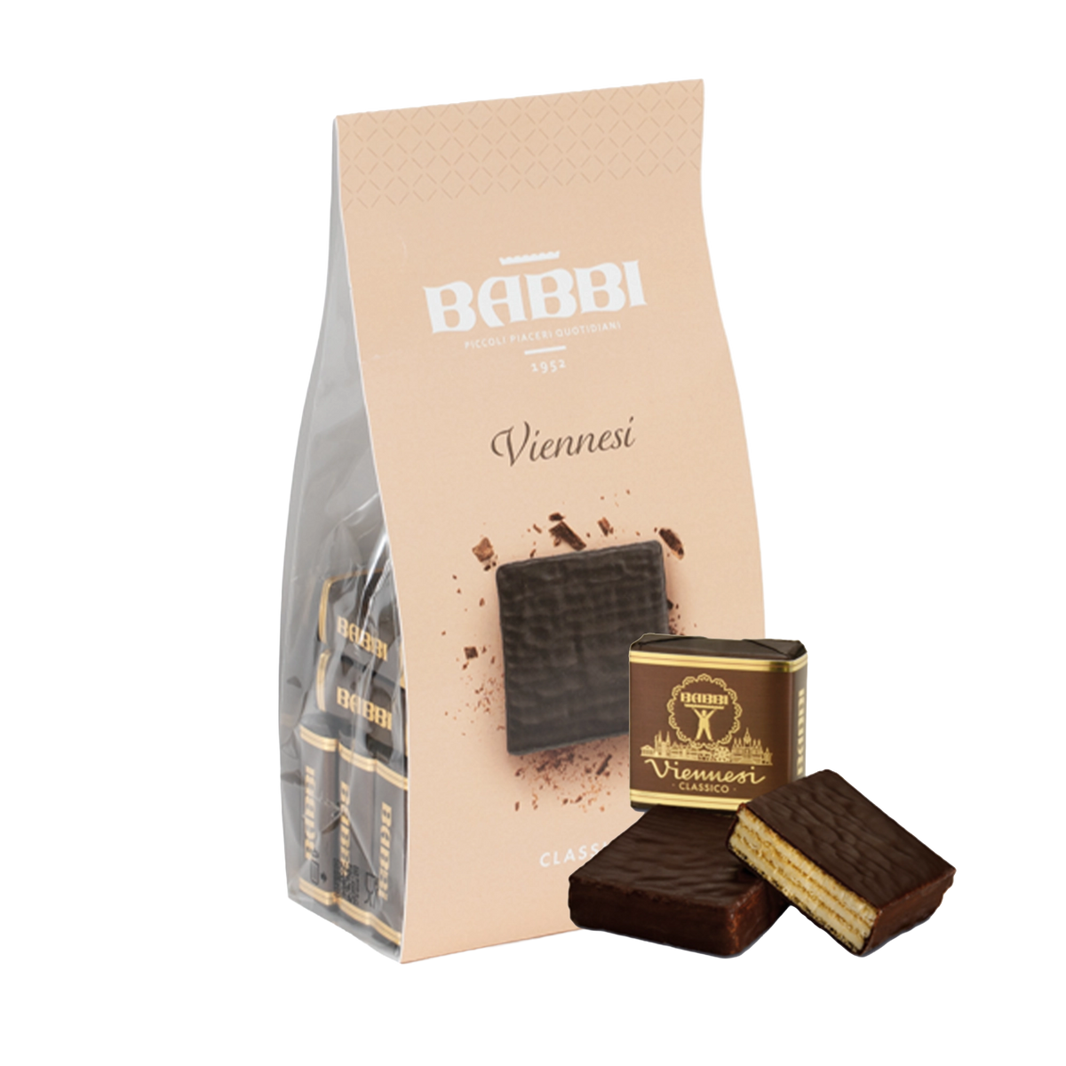 Babbi Viennesi Fondente Waffelgebäck 200g