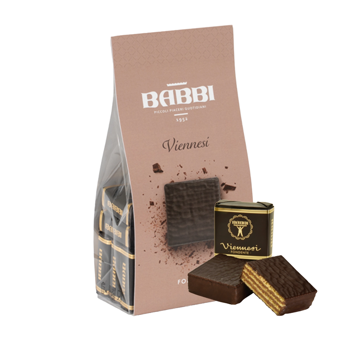Babbi Viennesi Fondente Waffelgebäck 200g