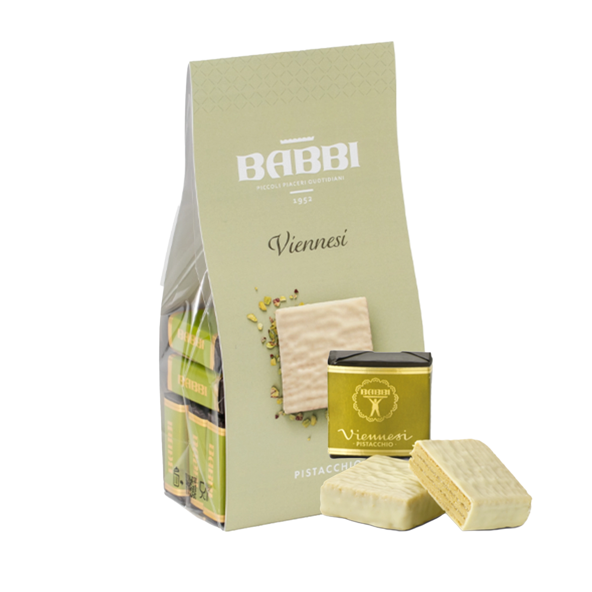 Babbi Viennesi Pistacchio Waffelgebäck 200 g