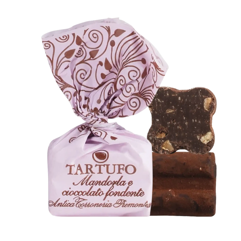 Antica Tartufi dolci Mandorla e Cioccolato Fondente