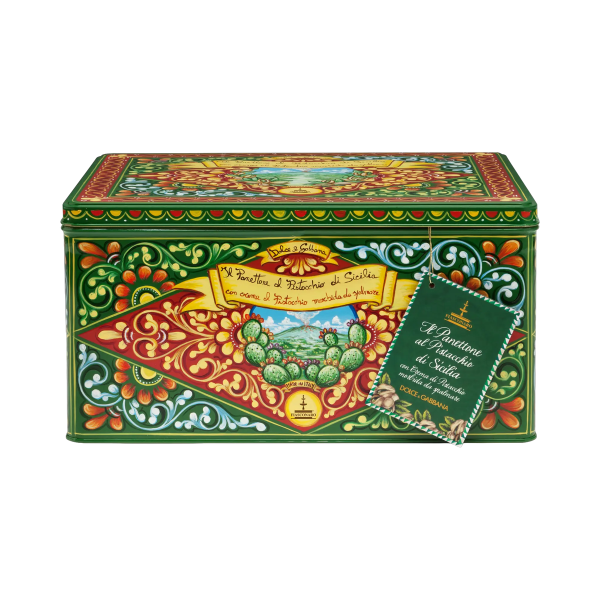 Fiasconaro Panettone Al Pistacchio Di Sicilia Verde Dolce & Gabbana 1000 g