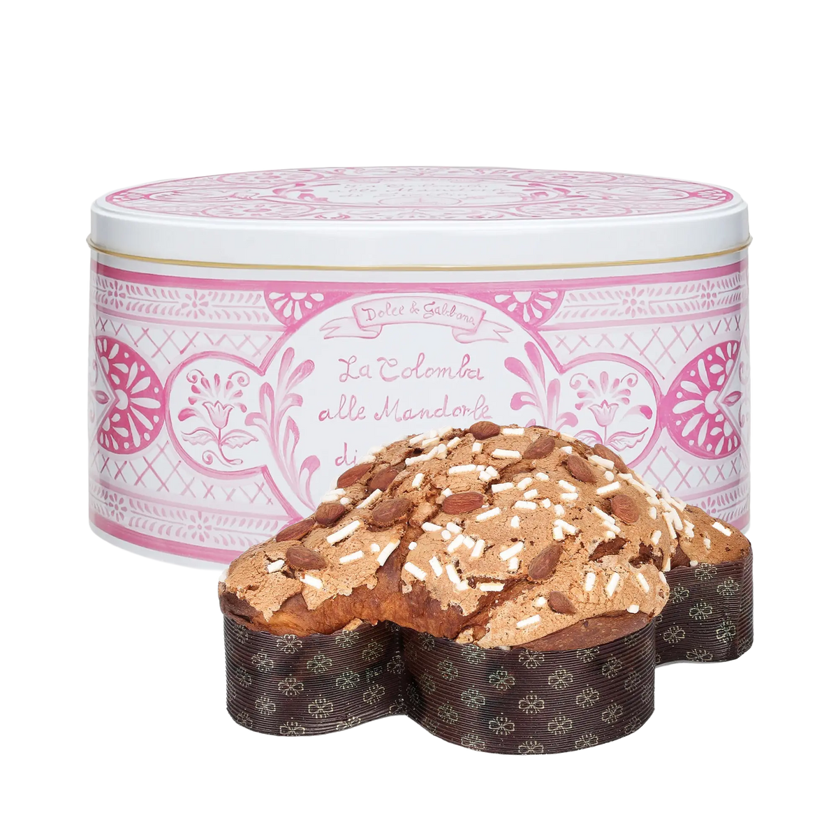 Fiasconaro La Colomba Alle Mandorle Di Sicilia Dolce & Gabbana Rosa