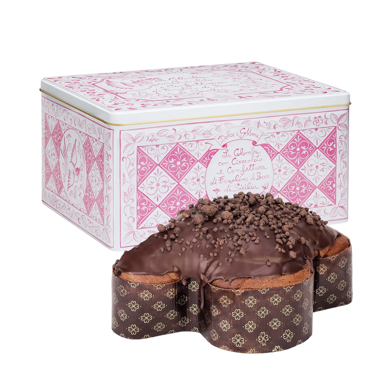 Fiasconaro La Colomba Con Cioccolato E Confettura Di Fragoline di Bosco Dolce & Gabbana Rosa