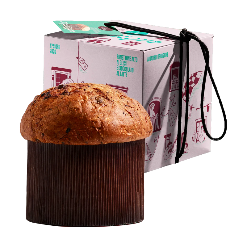 Fiasconaro Panettone Alto Ai Gelsi e Cioccolato al Latte 750g