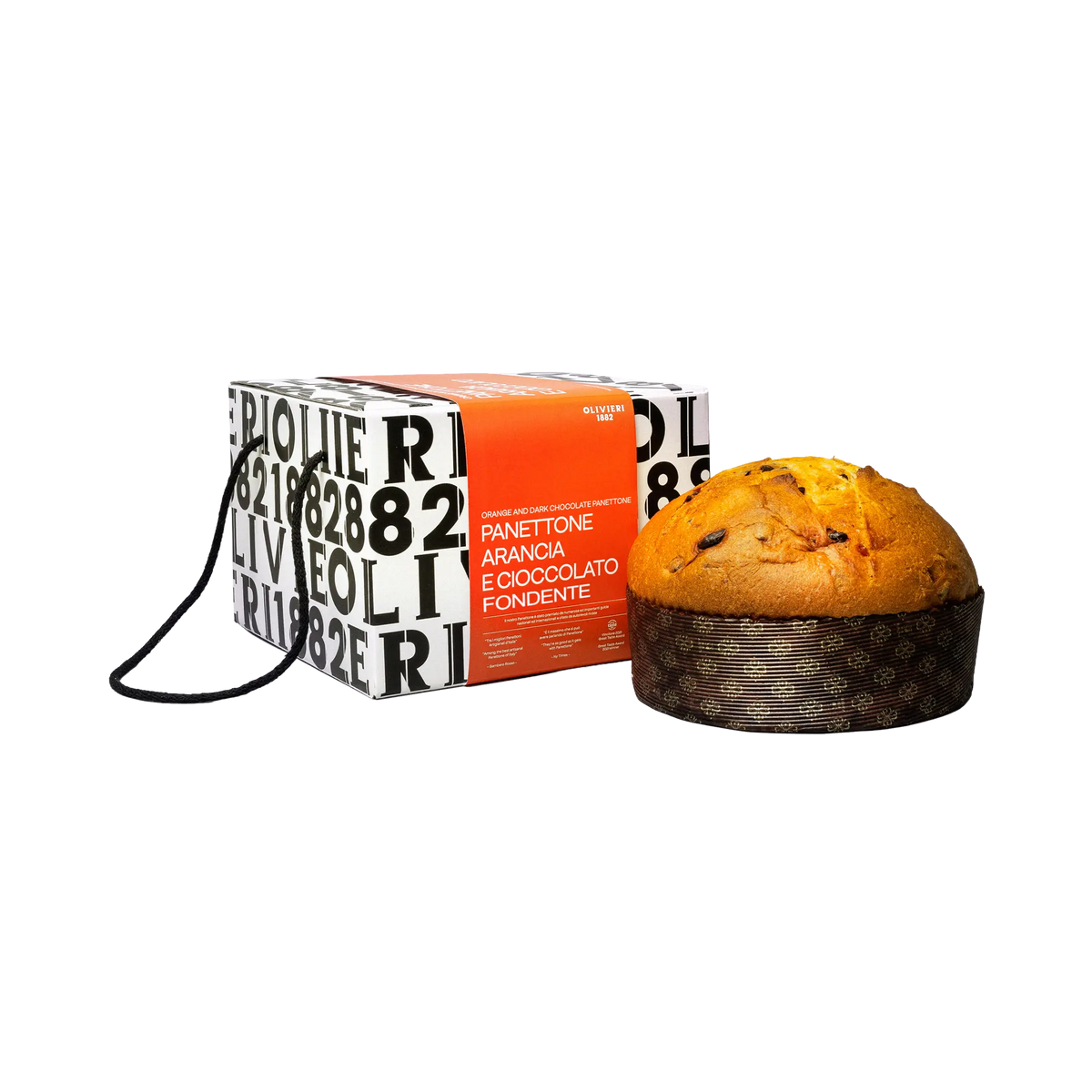 Olivieri 1882 Panettone Arancia E Cioccolato Fondente 1000 g