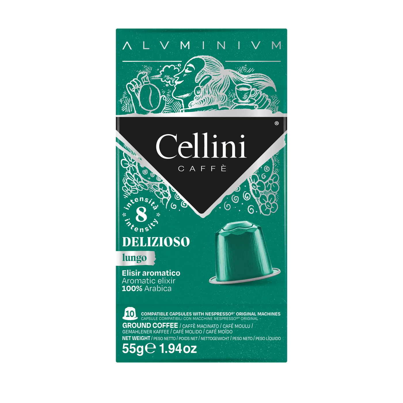 Lungo Delizioso Kaffeekapseln