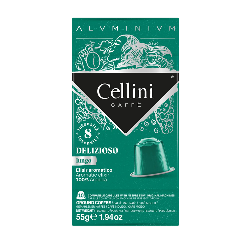 Cellini Kapseln ALU Lungo Delizioso 55g