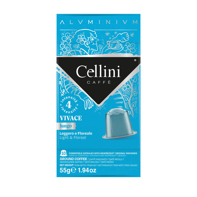 Cellini Kapseln ALU Lungo Vivace 55g