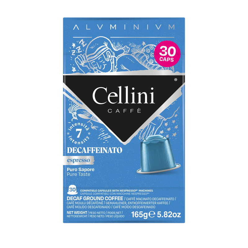 Cellini Kap. Espr. Decaffeinato 165g 30er Großp.