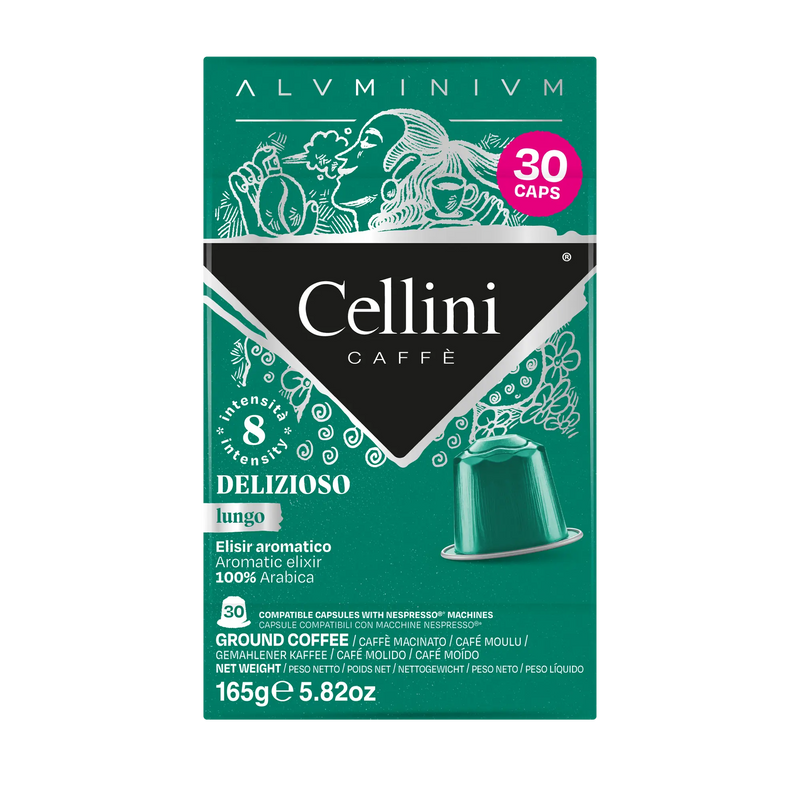 Cellini Kap. Lungo Delizioso 165g 30er Großp.