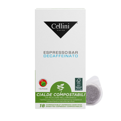 Cellini E.S.E. Kaffeepads Barista Espresso Entkoffeiniert