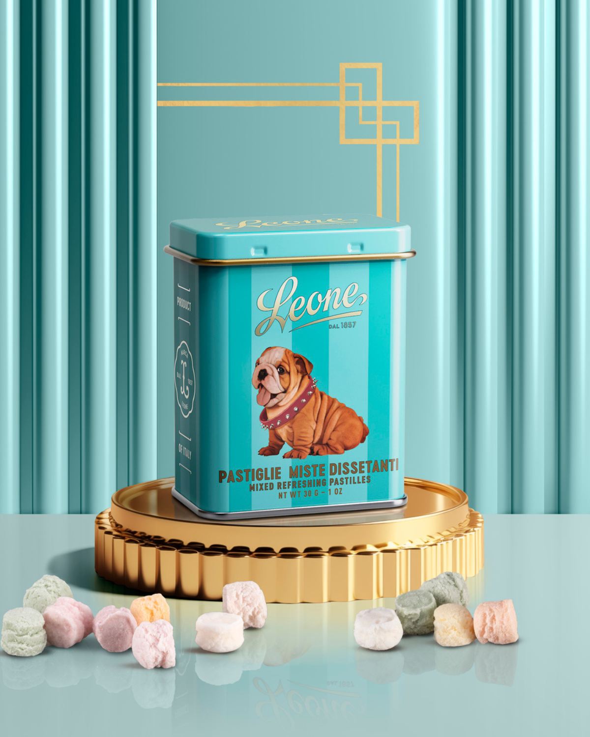 Leone Pastillen Teneri Cuccioli Zitrus-Mix, 30g Dose