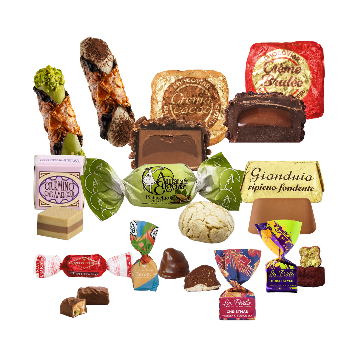 Adventskalender Füllung Set – 24 Sorten italienische Dolci