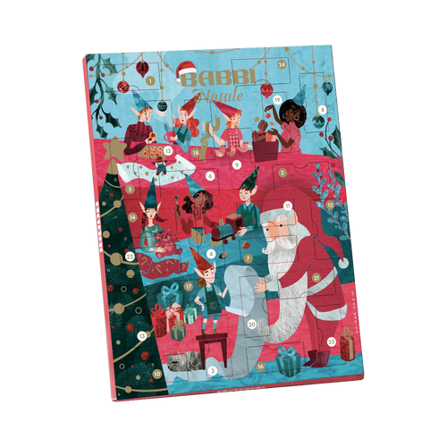 Babbi Adventskalender Natale mit Schokowaffeln