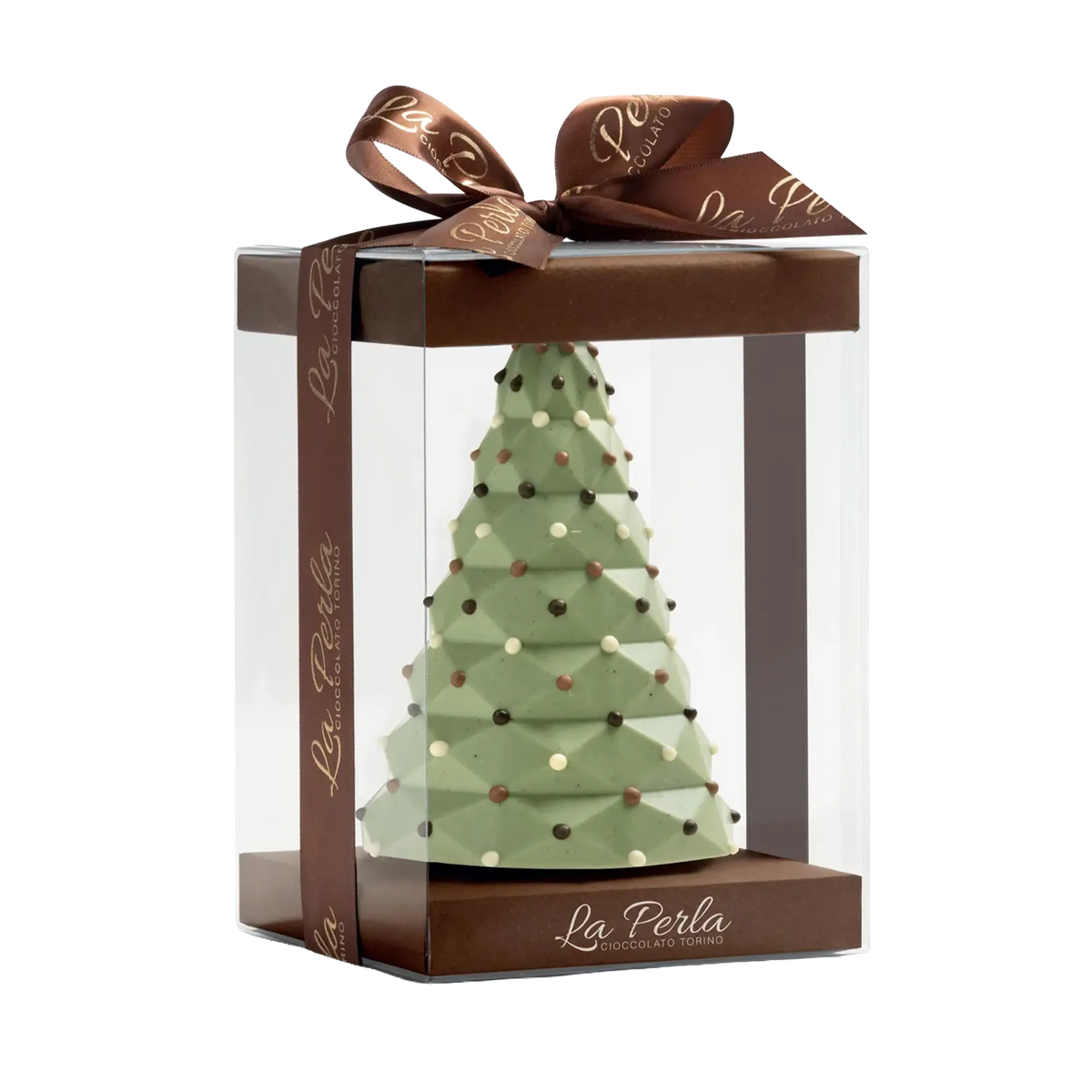 La Perla Albero di Cioccolato Bianco e Pasta di Pistacchio Salato 250g