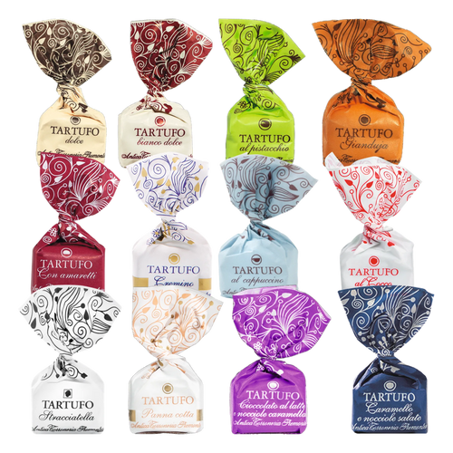 Antica Torroneria Tartufi Adventskalender DIY Füllung 12 Sorten Set