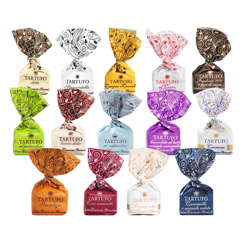 Antica Torroneria Tartufi Mix Großpackung 1kg 14 Sorten Set