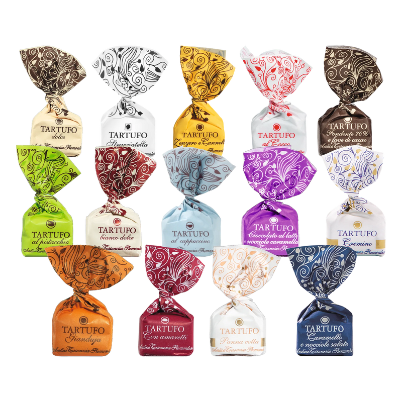Antica Torroneria Tartufi Mix Großpackung 1kg 14 Sorten Set