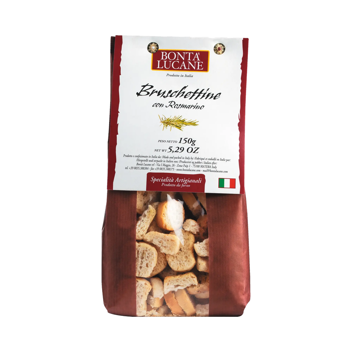 Bontà Lucane Bruschettine Rosmarino