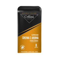 Cellini Espresso Crema e Aroma gemahlen 250g
