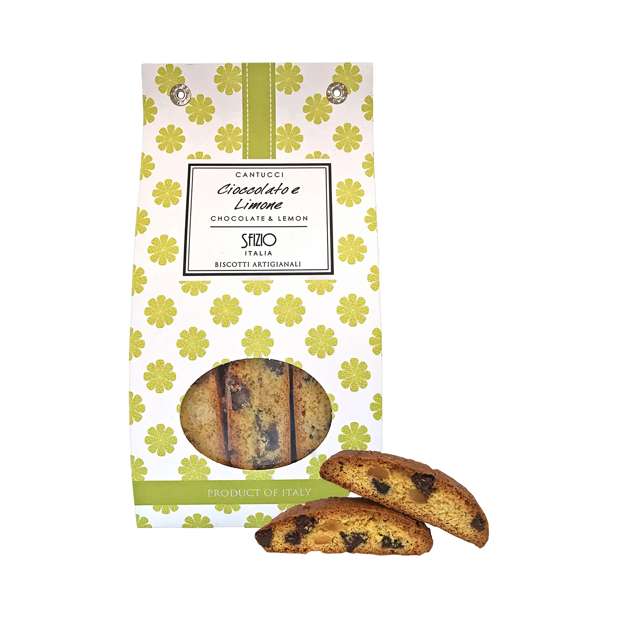 Sfizio Cantucci Cioccolato e Limone