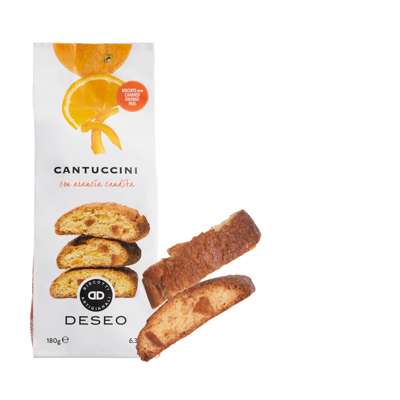 Cantuccini mit kandierten Orangen