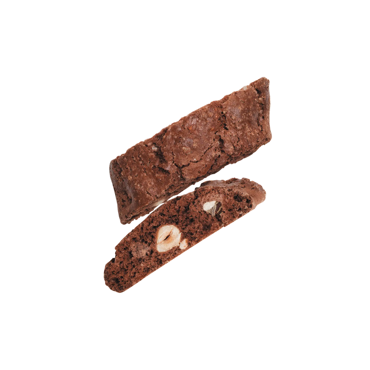 Cantuccini mit Haselnuss und Bitterschokolade