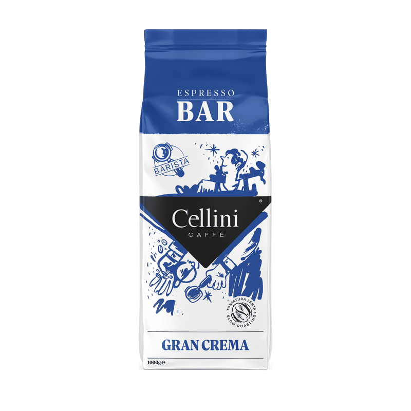 Cellini Caffè Espresso Gran Crema Bohnen 1000g