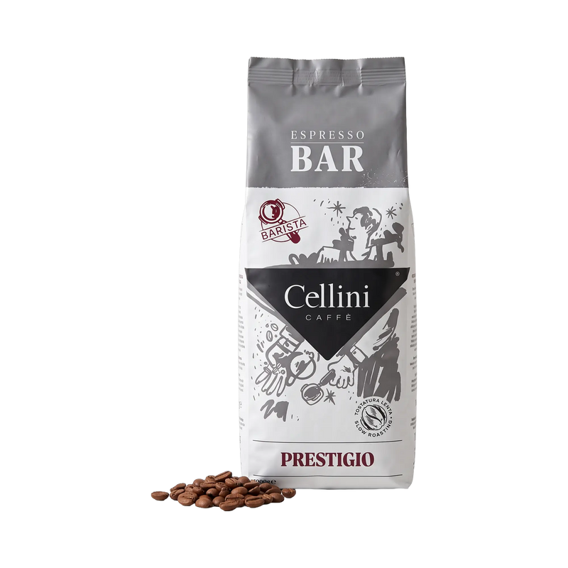 Cellini Espresso Bar Prestigio Bohnen 1 kg – Beutel mit ganzen Kaffeebohnen